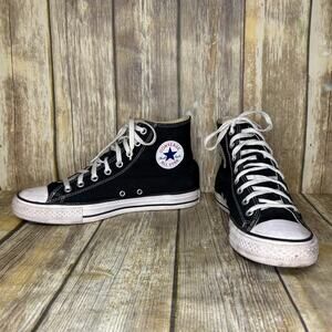Converse CT High Top All Star Neutral Black Canvas Unisex Sneaker W-11 M-9